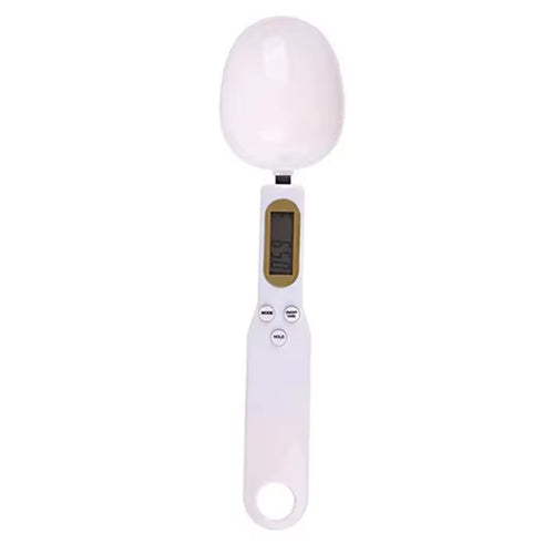 Digital Food Measuring Scoop Scale Electronic Kitchen Measuring Spoon Scale for Cooking Baking Smart Adjustable Measure Cup