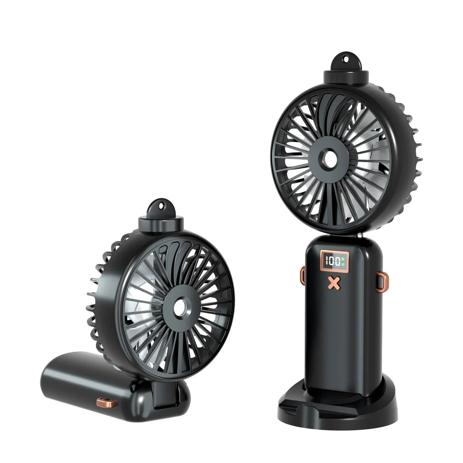 Mini Handheld Small Fan Portable Desk Misting Fan USB Rechargeable Portable Small Air Cooler Cooling Spray Humidifier Fan
