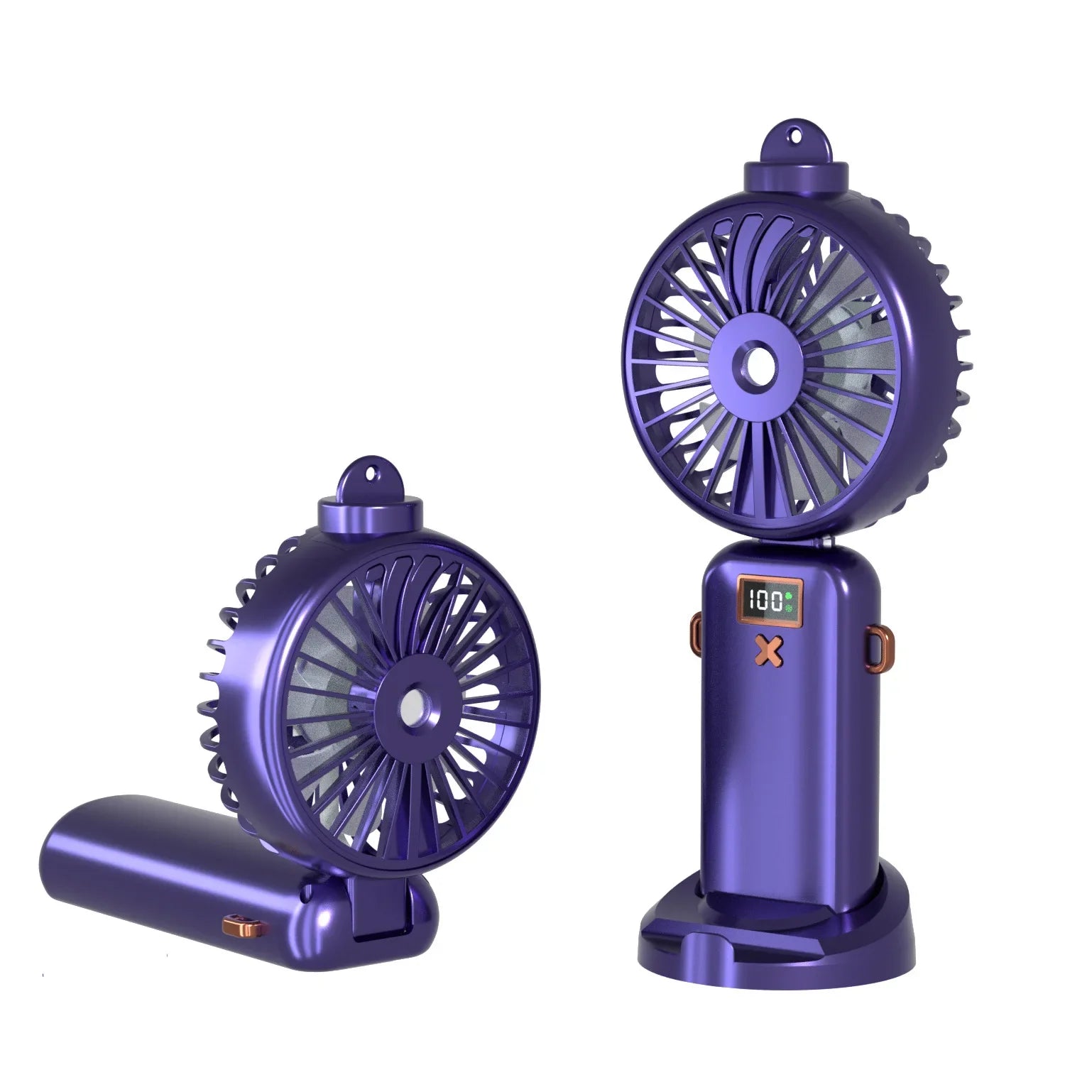 Mini Handheld Small Fan Portable Desk Misting Fan USB Rechargeable Portable Small Air Cooler Cooling Spray Humidifier Fan